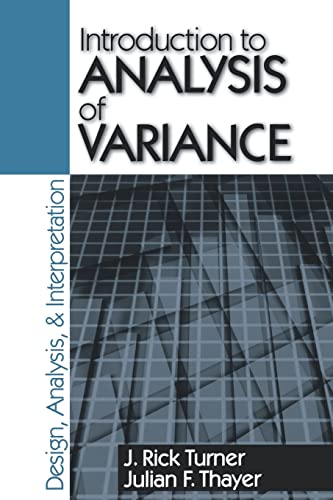 Stock image for Introduction to Analysis of Variance: Design, Analyis & Interpretation for sale by Hippo Books
