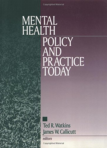 9780803971394: Mental Health Policy and Practice Today (Perspectives on Psychotherapy)