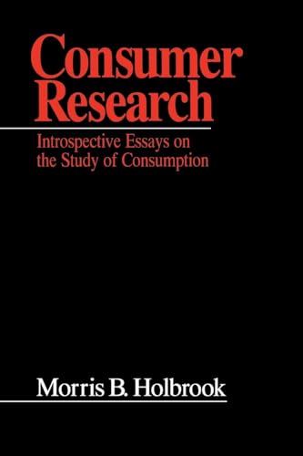 Imagen de archivo de Consumer Research: Introspective Essays on the Study of Consumption a la venta por Anybook.com