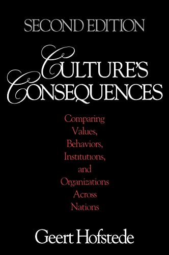 Beispielbild fr Culture's Consequences : Comparing Values, Behaviors, Institutions and Organizations Across Nations zum Verkauf von Better World Books Ltd