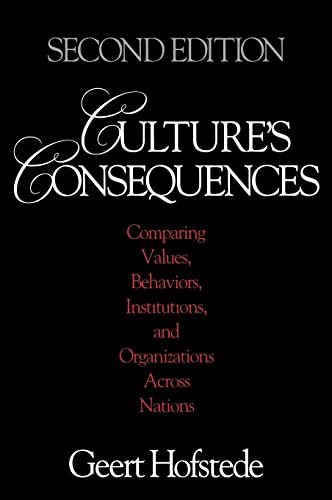 9780803973237: Culture's Consequences: Comparing Values, Behaviors, Institutions and Organizations Across Nations