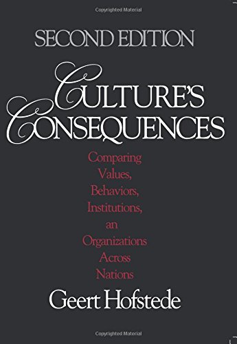 Stock image for Culture's Consequences : Comparing Values, Behaviors, Institutions and Organizations Across Nations for sale by Better World Books Ltd