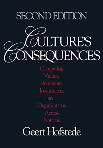 Beispielbild fr Culture's Consequences: Comparing Values, Behaviors, Institutions and Organizations Across Nations zum Verkauf von medimops