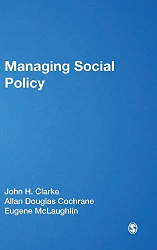 Imagen de archivo de Managing Social Policy a la venta por Phatpocket Limited