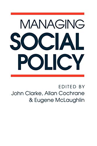 Stock image for Managing Social Policy for sale by WorldofBooks