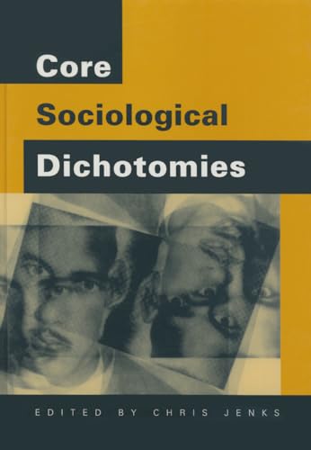 Stock image for Core Sociological Dichotomies for sale by WorldofBooks