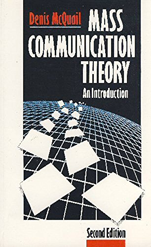 Stock image for Mass Communication Theory: An Introduction for sale by Newsboy Books