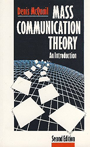 9780803980709: Mass Communication Theory: An Introduction