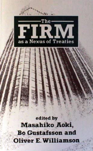 Imagen de archivo de The Firm as a Nexus of Treaties a la venta por ThriftBooks-Dallas