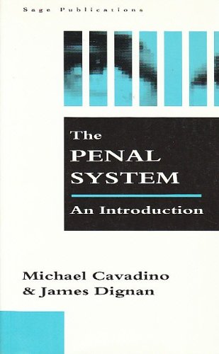 Imagen de archivo de The Penal System: An Introduction a la venta por AwesomeBooks