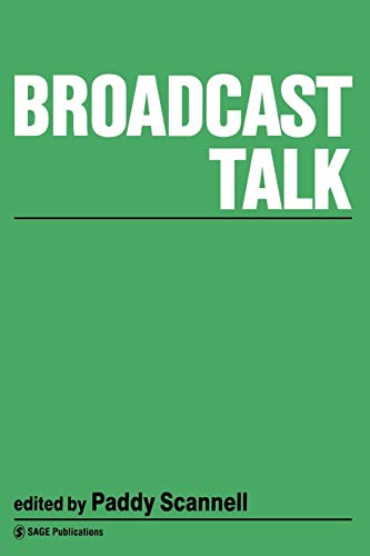 9780803983755: Broadcast Talk: 5 (Media Culture & Society series)