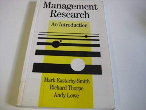 Imagen de archivo de Management Research : An Introduction a la venta por Better World Books: West