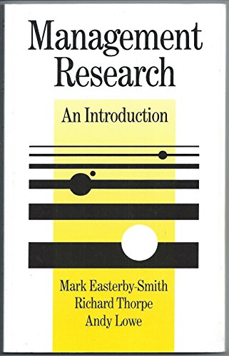 Beispielbild fr Management Research: An Introduction (SAGE series in Management Research) zum Verkauf von SecondSale