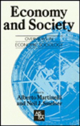 Imagen de archivo de Economy and Society: Overviews in Economic Sociology: 41 (SAGE Studies in International Sociology) a la venta por Reuseabook