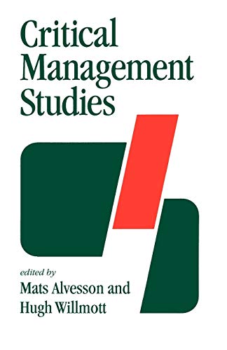 Stock image for Critical Management Studies for sale by WorldofBooks