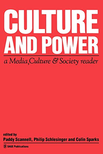 Imagen de archivo de Culture and Power Vol. 6 : A Media, Culture and Society Reader a la venta por Better World Books Ltd