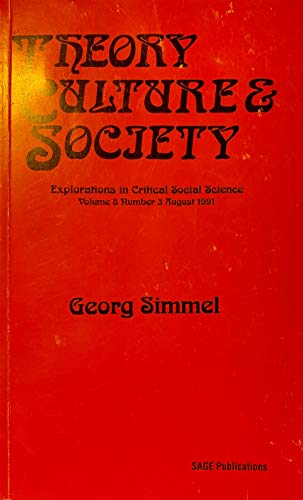 Stock image for Theory, Culture and Society. A Special Issue on Georg Simmel. for sale by Mller & Grff e.K.