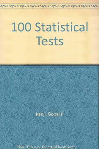 Beispielbild fr 100 Statistical Tests zum Verkauf von Better World Books