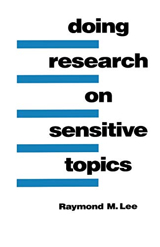 Imagen de archivo de Doing Research on Sensitive Topics a la venta por Decluttr