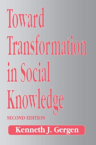 Stock image for Toward Transformation in Social Knowledge for sale by Chiron Media