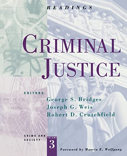 Beispielbild fr Criminal Justice : Readings zum Verkauf von Better World Books: West