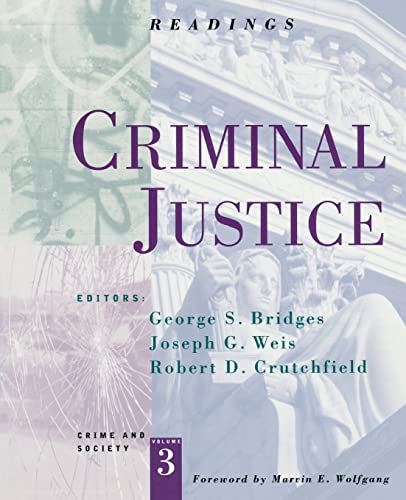 Stock image for Criminal Justice: Readings (Crime and Society, 3) for sale by HPB-Red