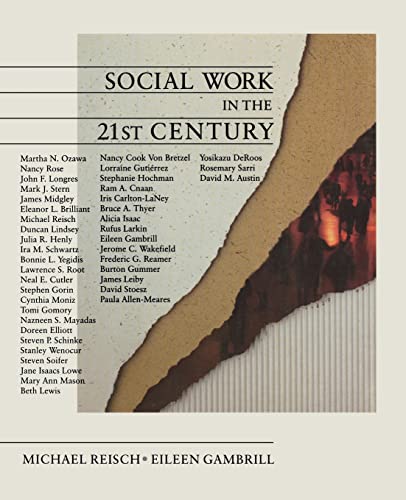 Imagen de archivo de Social Work in the 21st Century a la venta por Half Price Books Inc.