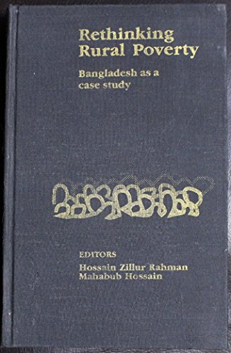 Beispielbild fr Rethinking Rural Poverty : Bangladesh As a Case Study zum Verkauf von PsychoBabel & Skoob Books