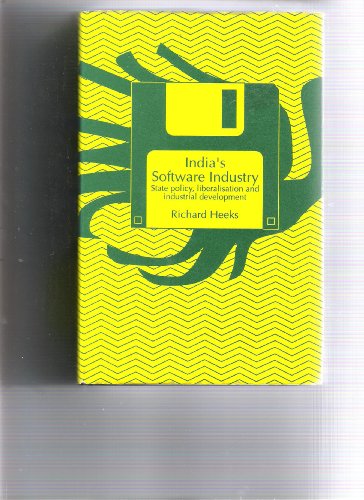 Imagen de archivo de India's Software Industry: State Policy, Liberalisation and Industrial Development a la venta por Cambridge Rare Books