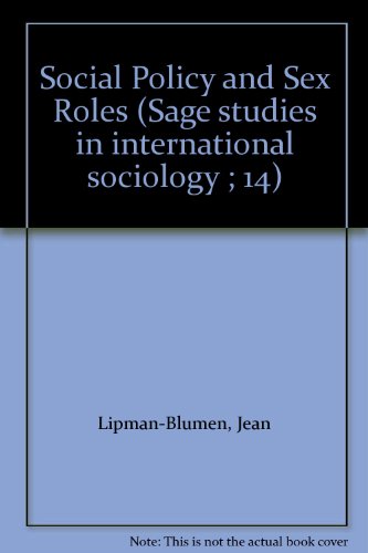 Imagen de archivo de Sex roles and social policy: A complex social science equation (Sage studies in international sociology ; 14) a la venta por Half Price Books Inc.
