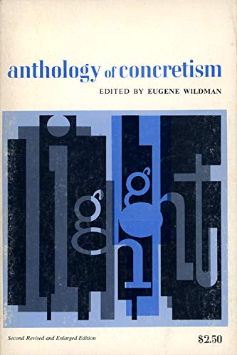 Stock image for Anthology of Concretism for sale by Irish Booksellers