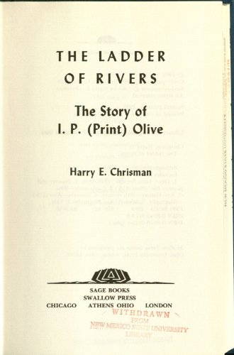 9780804001793: Ladder of Rivers: Story of I.P.(Print) Olive