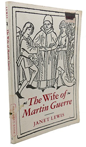 Imagen de archivo de The Wife Of Martin Guerre a la venta por More Than Words