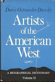 Beispielbild fr Artists of the American West Vol. 1 : A Biographical Dictionary zum Verkauf von Better World Books