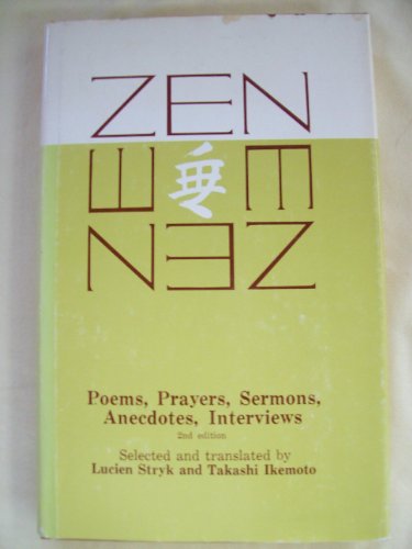 Stock image for Zen, poems, prayers, sermons, anecdotes, interviews for sale by Carothers and Carothers