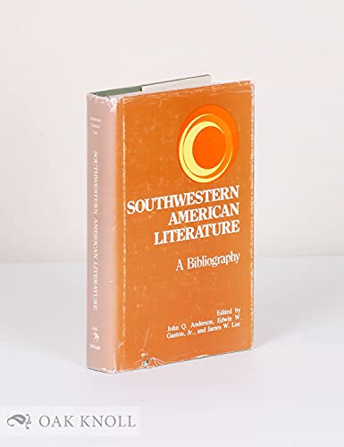 Beispielbild fr Southwestern American Literature. A Bibliography zum Verkauf von Orion Tech