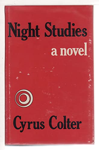 Beispielbild fr Night Studies zum Verkauf von Robert S. Brooks, Bookseller