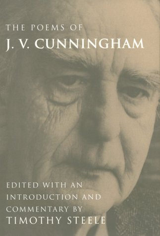 Imagen de archivo de Poems Of J.V. Cunningham a la venta por SecondSale