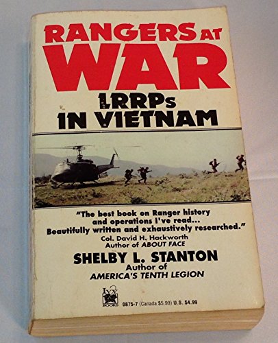 Stock image for Rangers at War: LRRPs in Vietnam for sale by HPB-Emerald