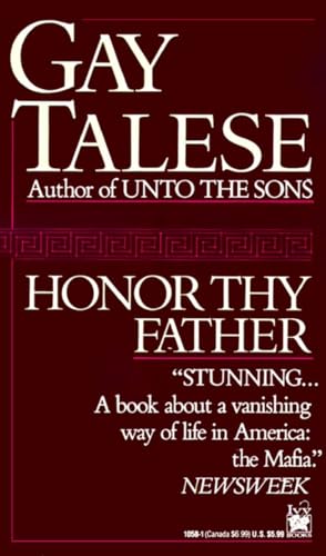 Imagen de archivo de Honor Thy Father a la venta por Your Online Bookstore