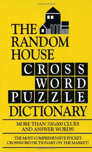 Beispielbild fr The Random House Webster's Crossword Puzzle Dictionary zum Verkauf von Your Online Bookstore