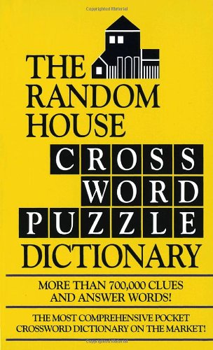 The Random House Webster's Crossword Puzzle Dictionary (9780804113496) by Stephen Elliott