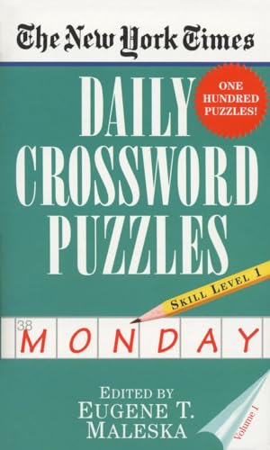 Imagen de archivo de The New York Times Daily Crossword Puzzles (Monday), Volume I a la venta por HPB Inc.