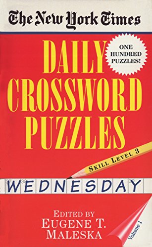 9780804115810: New York Times Daily Crossword Puzzles (Wednesday), Volume I: 1
