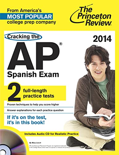 9780804124287: Cracking The Ap Spanish Exam With Audio Cd, 2014 Edition (Princeton Review)