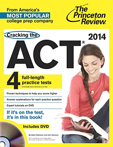 9780804124409: Cracking The Act With 4 Practice Tests & Dvd, 2014 Edition (Princeton Review)