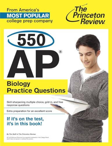 Beispielbild fr 550 AP Biology Practice Questions (College Test Preparation) zum Verkauf von HPB-Diamond