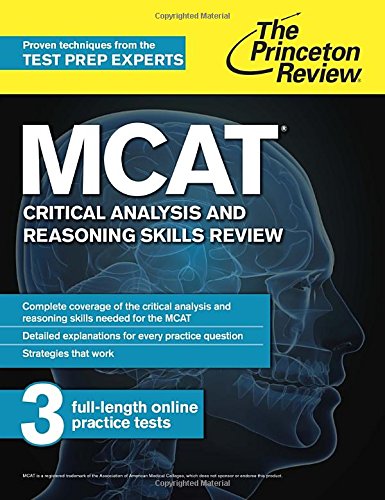 9780804125031: MCAT Critical Analysis and Reasoning Skills Review (Graduate School Test Preparation)