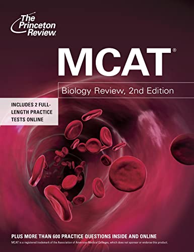 Beispielbild fr MCAT Biology Review, 2nd Edition (Graduate School Test Preparation) zum Verkauf von AwesomeBooks