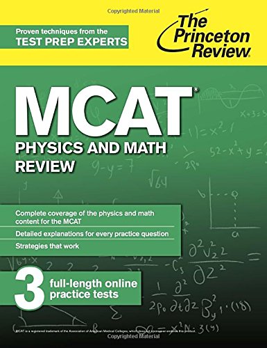 Stock image for MCAT Physics and Math Review for sale by Better World Books: West